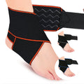 HJH-3#Adjustable Nylon and Rubber Ankle Straps Comfortable and Breathable Bandage Support Wraps for Sports Low MOQ