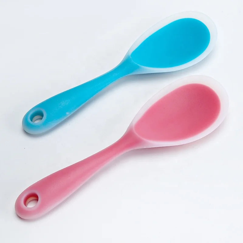 Cooking Utensil Rice Scooper Silicone Rice Spoon Non-stick