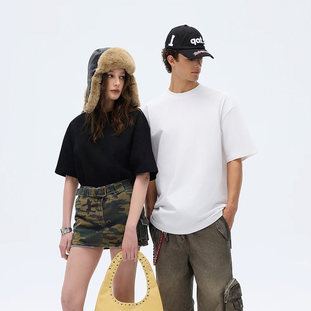 Cheap Summer 100% Cotton Oversized T-shirt Hot Sale Comfortable Soft Men's Crewneck T-shirt Print on Demand