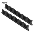 Booms Fishing WV5 Horizontal Fishing Rod Holders for Garage Store up to 6 Rod and Reel Combo Wall Mounted Fishing Rod Rack MegaBDM