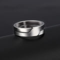 Fashion Hiphop Couple Ring Stainless Steel Jewelry Rings Gift for Men Women Wedding Engagement