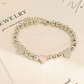 Wholesale Mexico Beads Bangle Silver Elegant Stainless Steel Best Seller Jewelry Suppliers Chain Bracelet for Women