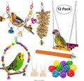 Puzzle Interactive Safety Pet Gnaw Molar the Swing Aerial Ladder Parrot Bird Toy Set