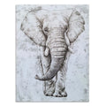 Highly Recommended Art Painting African Elephant Canvas Painting Home Decor Art Set