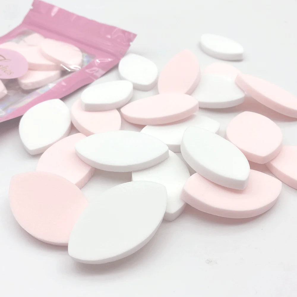 Customized Eye Shape Sponge Eyelash Extension Training Sponge Pink /white Lash Practice Sponge for Eyelash Extension Practice