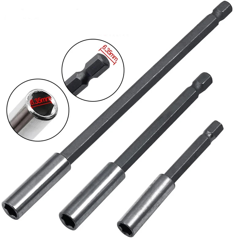 Electric Drill Socket Head Bolt Nut Driver Bit Impact Drill Bits Adapter Socket Wrench Extension Bar