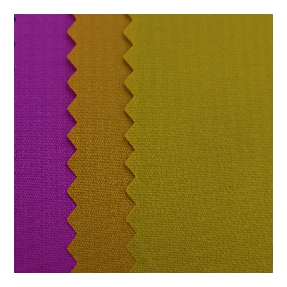 Polyurethane Coating Nylon Fabric Outdoor Apparel 210D Small Hidden Grid Waterproof Fabric Woven Waterproof Material for Bag TL