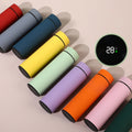 Smart Water Bottle Intelligent Electronic LED Temperature Display Thermos 500ml Termos Stainless Steel Gym Morandi Color