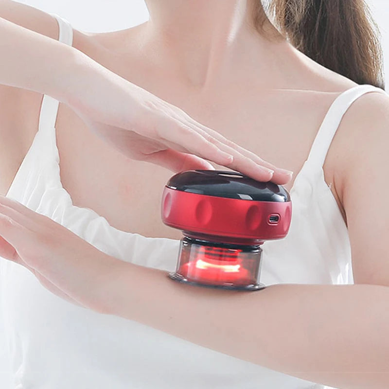 Custom Logo Cheap China Made Smart Vacuum Therapy Cupping Body Hot Electric Massager Cupping Equipment