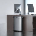 Intelli 60L Auto UV Folding Trash Can Stainless Steel Kitchen Food Sensing Bin Smart Waste Storage Plastic Pedal for Home Use