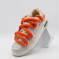 Hotsale Extra Thick Cotton Rope Shoelaces 8mm Twisted Rope Shoe Laces for AJ Sneakers