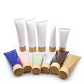 Custom Color Plastic Cosmetic Squeeze Containers for Body Lotion Hand Cream Facial Cleaner & Mascara Tubes with Screen Printing