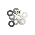 Artein M6 Flat Spherical Washers Aluminum Carbon Steel Bronze Brass Plastic-Internal Tooth Plain Finish DIN Standard
