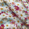 Ready to Ship Challis Print Good Material Floral Fabric Woven 100% Rayon Fabrics Viscose for Women Garment