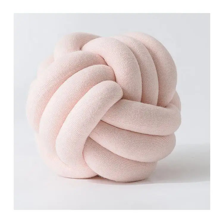 Knot Ball Pillow Cushion Velvet Sofa Home Decor Knot Cushion Nap Sleeping Pillow Knot for Home Decoration
