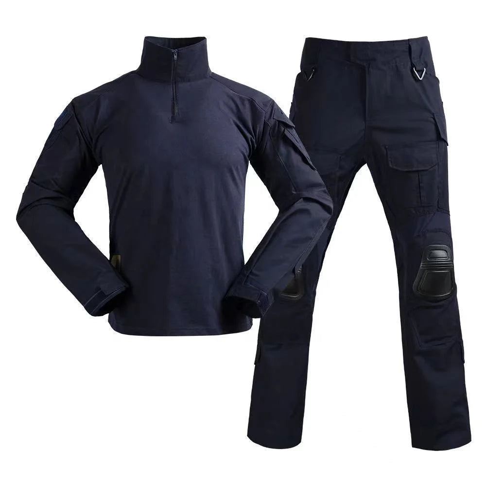 HAN WILD Tactical Uniforms Tactical Frog Suit Stylish Men's Casual Shirts + Pants