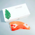 DIY Factory Supply Natural Polished Red Agate Ice Cream Spoons Heated Gua Sha Tools for Eye