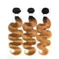 1b/27 Ombre Bundles Full Cuticle Body Wave 1 Piece Brazilian Human Hair Weave Bundles 100% Virgin Human Hair Extensions