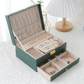 New Hot Drawer Double-layer Gift Box Storage Ring Necklace Watch Bracelet Item Jewelry Women's Jewelry  Storage Organizer