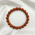 Wholesale 6mm Beads Unisex Natural Red Jasper Handmade Gemstone Bracelet Semi-Precious Round Beads Stretch for Anniversary