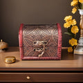 Wholesale Mini Vintage Wooden Treasure Chest Box Polished Wood Pirate Jewellery Case