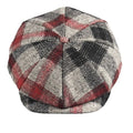 Hot Sale Fashion and Exquisite British Style  Newsboy Caps Men Retro New Style Big Size Plaid Octagonal Beret Cap