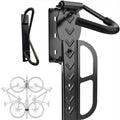 Swivel Bicycle Parking Rack Heavy Duty Wall Mounted Vertical Storage Frame Holder Swivel Hook for Road Bike Mountain Bike