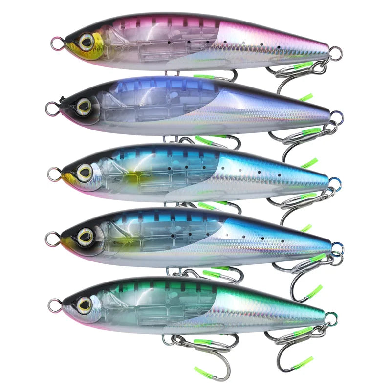 Trolling Lure 195Mm 105G Floating Pencil Bait Artificial Bait for Saltwater Trout Bass Lure Big Pencil Bait Wobbler Fishing Lure