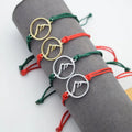 Bohemian Style Colorful Rope Geometric Mountain Bracelets for Women Party Jewelry