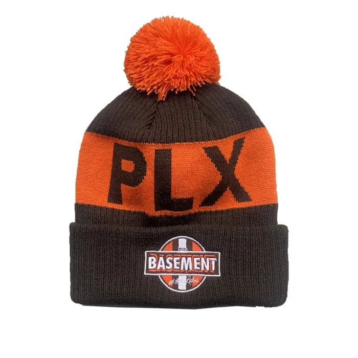Fashion Customized High Quality Jacquard Beanie Winter Hat 3D Embroidery Laker Toques Knitted Beanie Hat