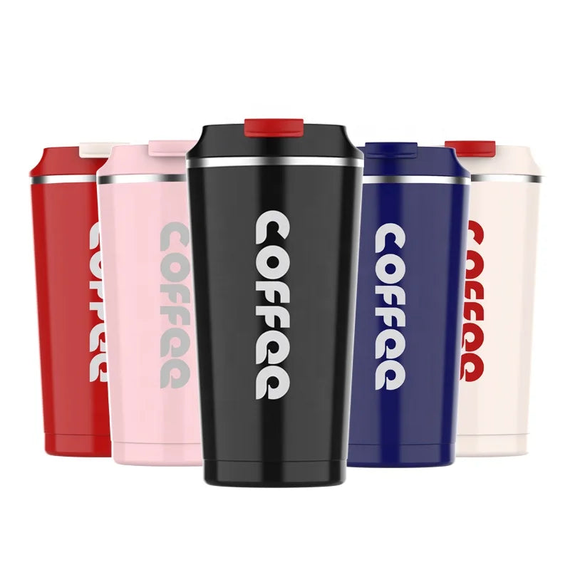 Straw Lid Flip Lid BPA Free Strong Body Keep Icy Cold or Hot 304 Stainless Steel CLASSIC Thermos Mug