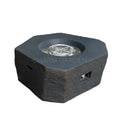 Basalt Style Modern Grey Rectangle Gas Fire Pit Coffee Table Outdoor Garden Decoration CE Certified 140x70xH40Cm