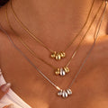 NIMAI NEW Arrival Chain Necklace Water Resistant  Gold Pvd Plated Stainless Steel Jewelry Necklace for Women