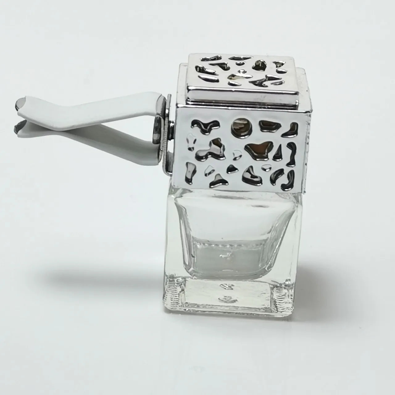 4S Club Promotional Gifts Clear Glass Empty Square Decoration Bottle
