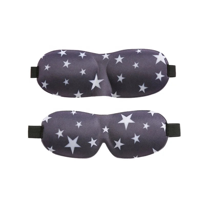 Eye Mask Custom Logo Sleep Eye Mask Memory Foam Travel 3D Eye Mask