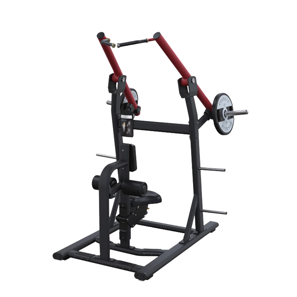 Best Selling Weight Lifting Free Weights Plate Loaded Gym Fitness Equipment Lateral Front Lat Pulldown Machine