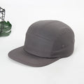 Custom Logo Embroidery Trucker Hat Flat Brim Baseball Snapback Blank Cotton Five Piece Camp Cap  5 Panel Hats Sports Cap for Men