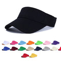 Unisex Cotton Embroidery Sports Golf Performance Visor Hat Custom Logo Running Softball Visor