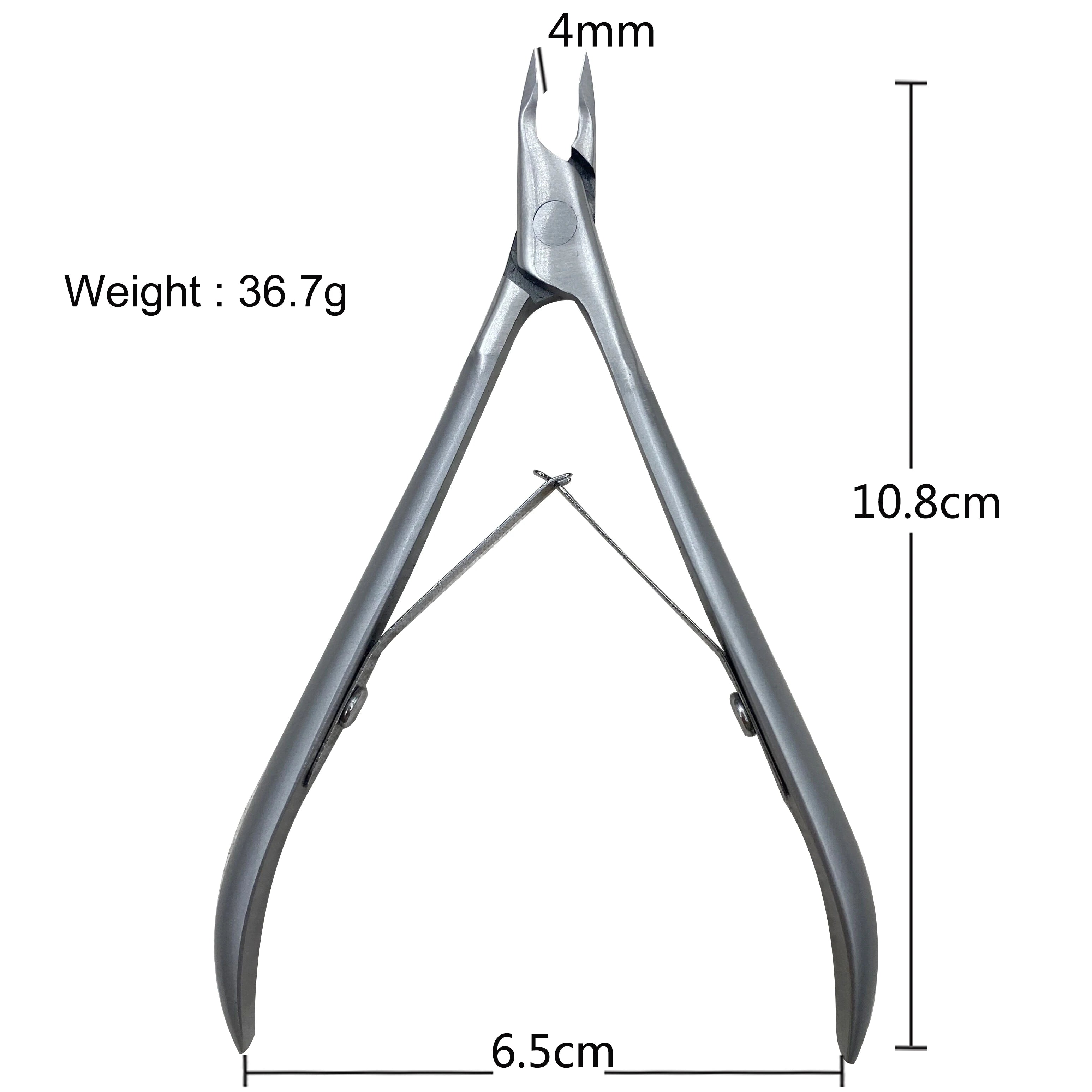 Professional Stainless Steel Pliers Cuticle Pliers High-end Dead Skin Shear Steel Push