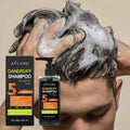 OEM ODM Charcoal Men Hair Shampoo for All Hair Types Deep Cleansing Anti-Dandruff Repair Sulfate-free Argan Oil Mint Extract