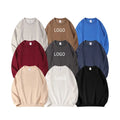 Wholesale Autumn and Winter Men's Round Neck Pullover Sweatshirt Blank Print Crewneck Hoodie Manufacturer
