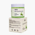 Aloe Vera Gel for Sunburn Relief & After Sun Recovery Coconut Scented Aloe Vera Gel for Face & Body