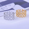 Beimai OEM Retro Open Stainless Steel Adjustable Rings