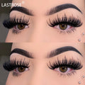 Private logo Eyelashes Natural Look Wispy Mink Fluffy Lashes Eyelash Extensions Spiky Wispy Lashes Wispy Lashes Strip