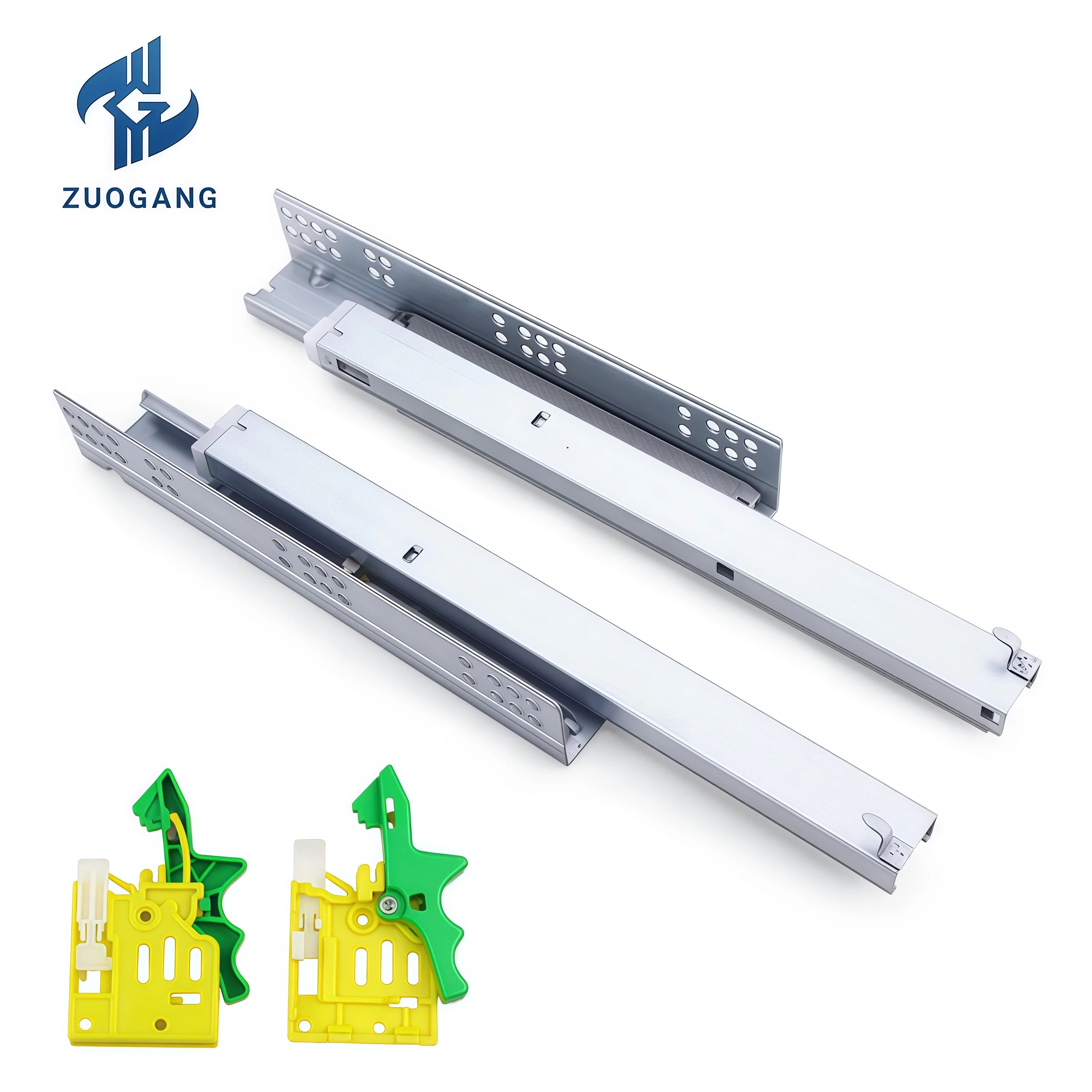 Heavy Duty Concealed Telescopic Slide Undermount Drawer Slide Undermount Drawer Slides Soft Close With Handles