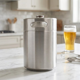 Wholesale Custom Logo 5l Draft Stainless Steel Empty Homebrew Mini Beer Keg Dispenser