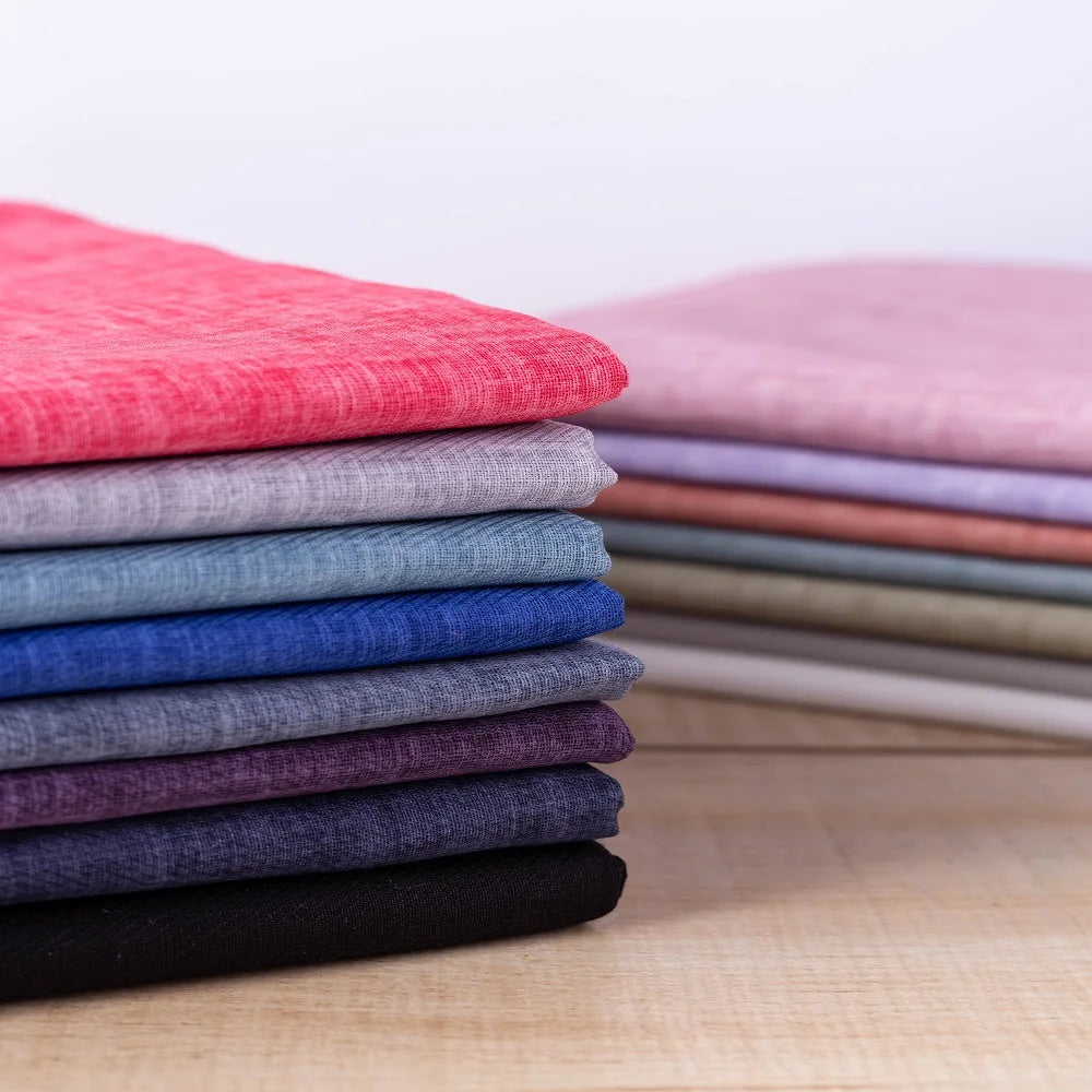 Hot Sale Eco-friendly Ramie Lyocell Blend Fabric Lightweight 81GSM 138cm Woven 55% Ramie 45% Lyocell for Dress Shirt Garment