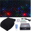 LED Star Curtain for Christmas Wedding Indoor Fireproof  Velvet Fabric Blue&white LED Star Curtain Backdrop Ceiling Effect