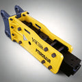 SB50 Side Type Moil Chisel 100mm Hydraulic Rock Demolition Hammer Breaker 20CrMo Forge for 11-16ton Excavator with Solid Piston
