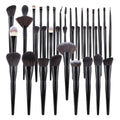 Wholesale Professional Private Label ABS Quality Makeup Brush Set Natural Hair Makeup Brush Set 40 Pcs Makeup Brush Set